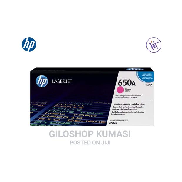 HP 650A Magenta Original Laserjet Toner Cartridge, CE273A · Photo 1