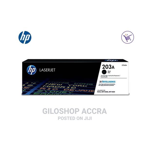 Hp Cf540a 203a Laserjet Toner Cartridge - Black · Photo 1