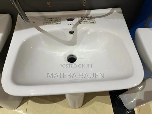 Wash Hand Basin With Stand/Pedestal #Zp003 · Photo 1