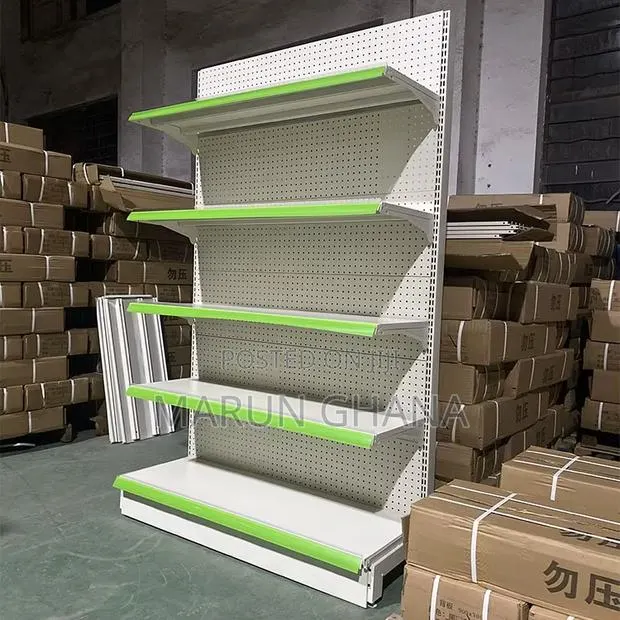 Heavy Duty End Unit Shelves - H 190 X L 120 X D 48 CM · Photo 2