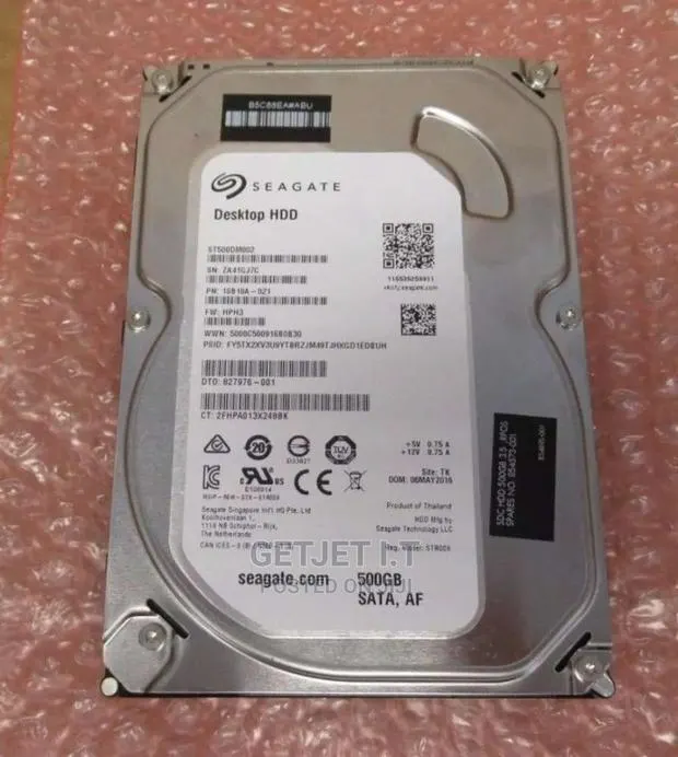 Desktop Sata Hard Drive 500gb · Photo 1