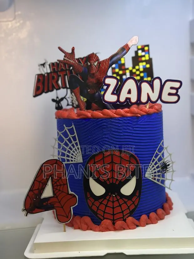 Spider Man Cake ,This Beautiful Masterpiece · Photo 1
