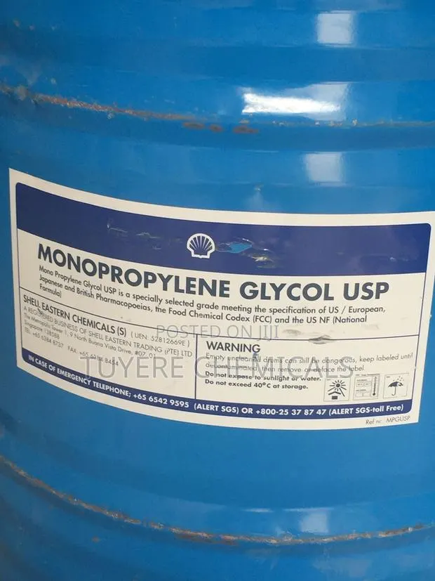 Monopropylene Glycol, Propylene Glycol, MPG Usp · Photo 1