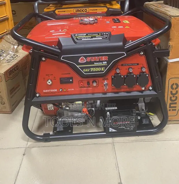 Stayer Gasoline Generator 7.5kw (European Quality) · Photo 1