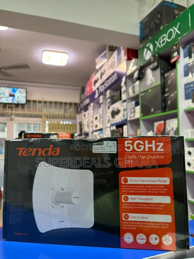 O8 Tenda 5ghz 23dbi 11ac Outdoor Cpe · Photo 1
