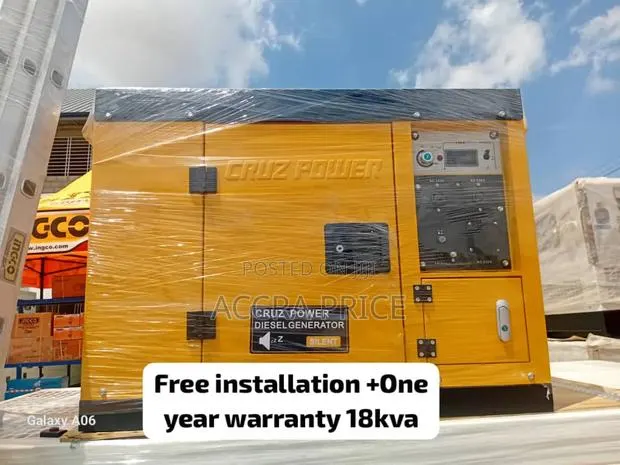 Fuel Fusion Cruz Power 18kw Diesel Generator 18kw Easy Start · Photo 1