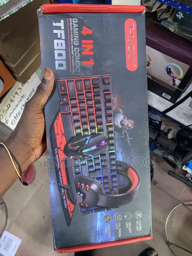 T-Wolf TF800 4-in-1 Gaming Combo · Photo 1