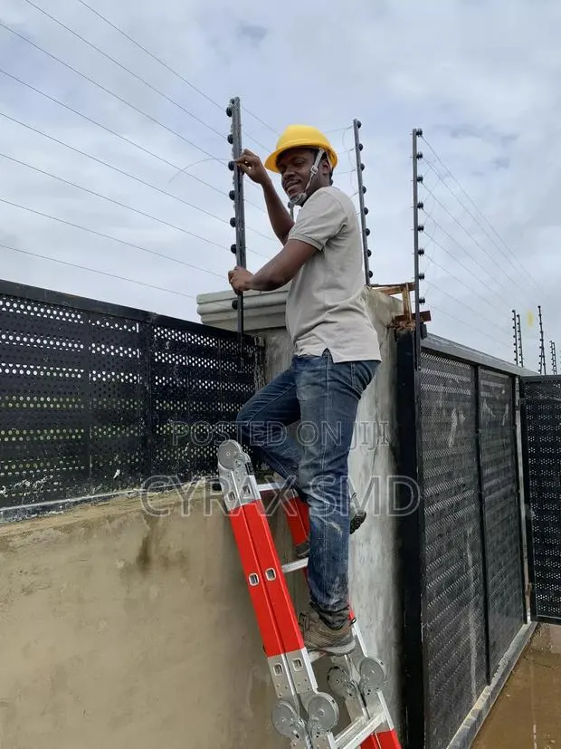Electric Fence Installation · Photo 1