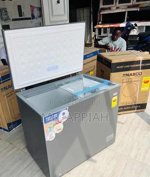 Shop Classic Nasco 238L Single Door Chest Freezer(Gray)Nas300fl · Photo 1