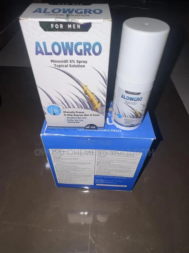 ALOWGRO Minoxidil 5% Spray Topical Solution · Photo 1