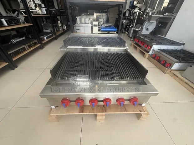 Commercial Tabletop Charcoal Gas Grill 90cm · Photo 1