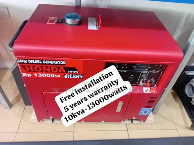 Long-Term Consistency Power 10kva Honda Diesel Genset Honda · Photo 1