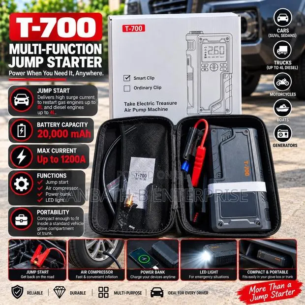 T-700 Multi-Function Car Power Air Pump · Photo 1