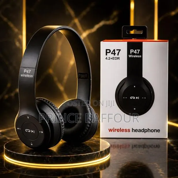 Bluetooth Headphones / P47 Wireless Bluetooth Headset · Photo 1