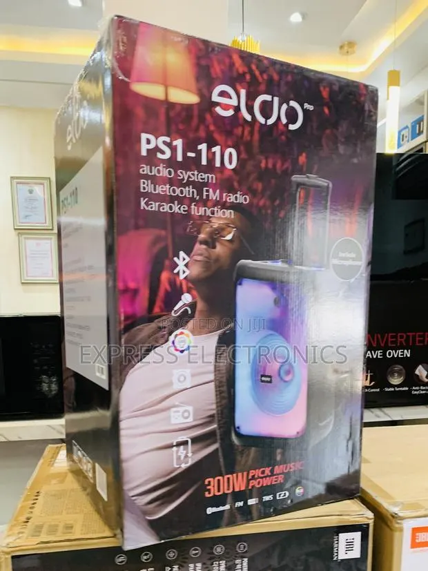 High Quality Sleek Eldo Ps1-110 Single 12" With Mic —Bluetooth · Photo 1