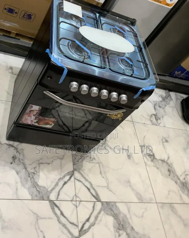 Available Volcano 50x60 (New Line) 4-Burner Freestanding Gas Cooker · Photo 1