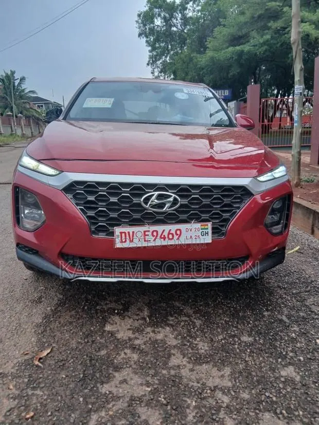 Hyundai Santa Fe 2019 Red · Photo 1