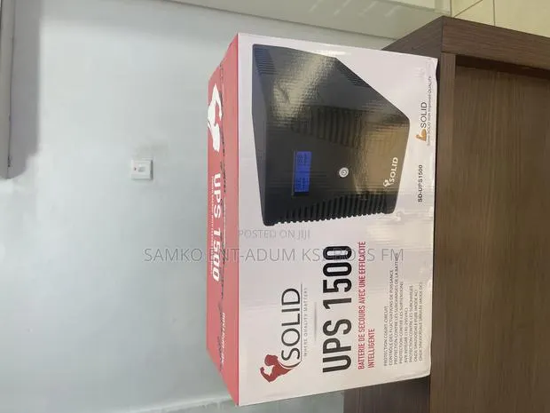 Solid Ups 1500va Intelligent Uninterruptible Power Supply · Photo 1