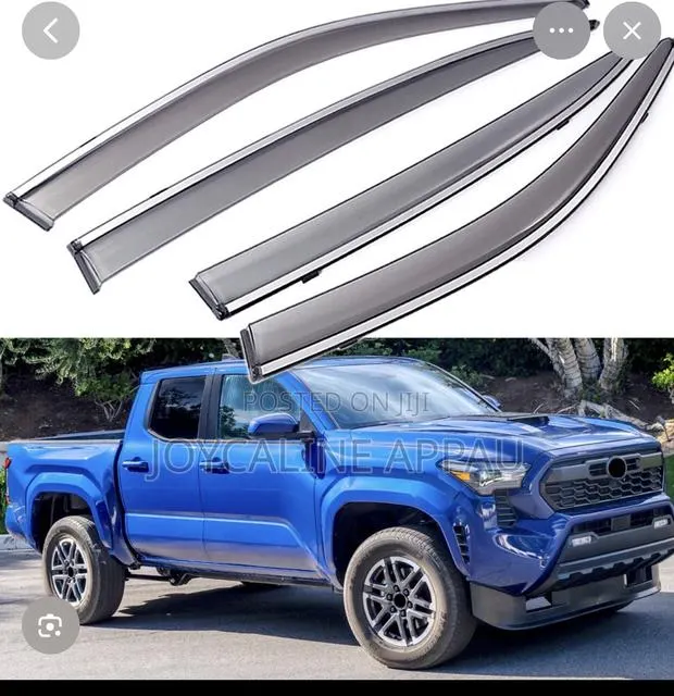 Toyota Tacoma 2016 to 2026 Window Shade Visor/Rain Guard · Photo 1