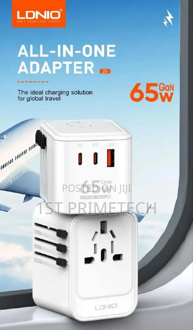 Ldnio All in One 65w Gan Travel Adapter · Photo 1
