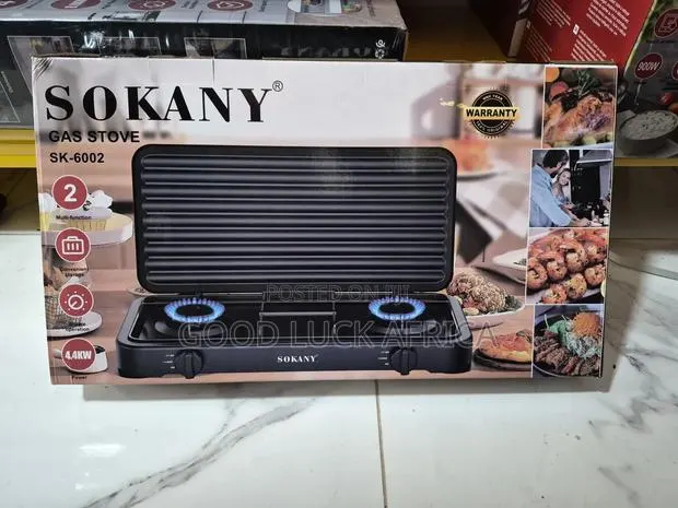Gas Stove With Cover – Durable Convenient · Photo 1