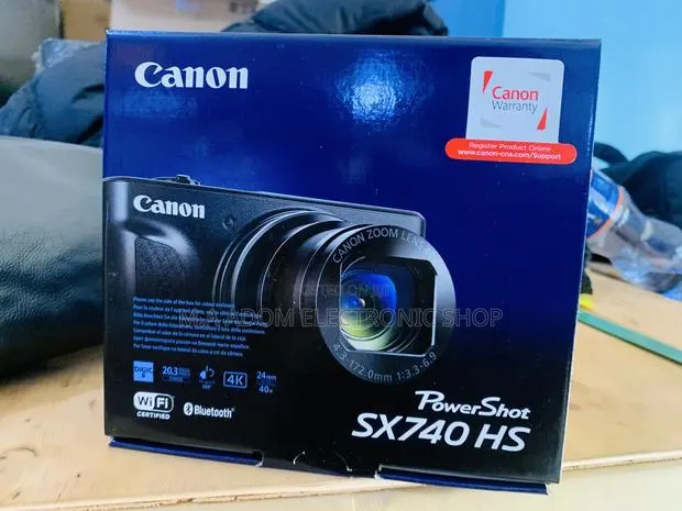 Brand New Canon Powershots Sx740 HS Camera · Photo 1