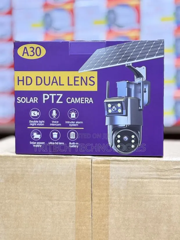 Ubox A30 4g Solar Dual Camera · Photo 1