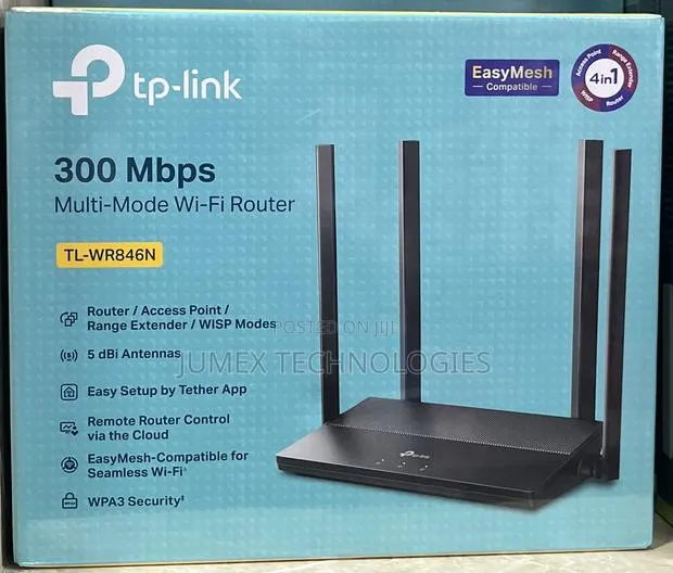TP-Link Multi-Mode Wifi Router Tl-Wr846n · Photo 1