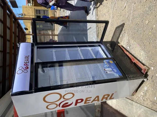 Affordable Double Door Pearl Refrigerator on Sale, (PVC-74) · Photo 1