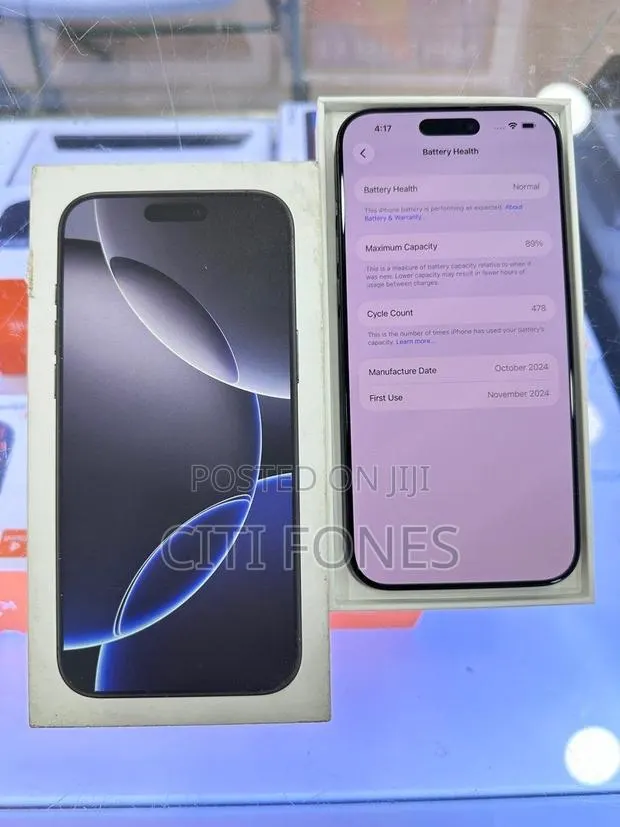 New Apple iPhone 16 Pro Max 512 GB Black · Photo 1