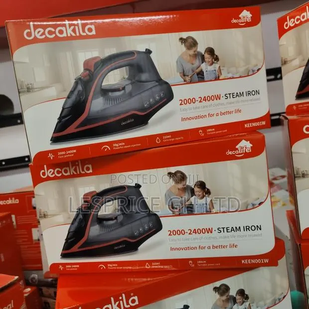 Exclusive Deal of the Moment on Our Matchless Steam Iron From Decakila · Photo 1
