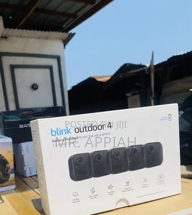 Classic Design Blink Outdoor 4 Smart Security Camera(Black) · Photo 1