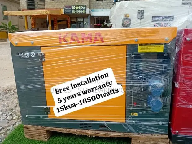 Kama Emergency Power Expert 15kva Diesel Generator Kama · Photo 1