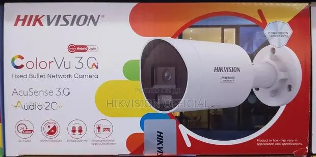 Hikvision 4mp Ip Bullet Acusense Ds-2cd2047g3-Li2uy · Photo 1
