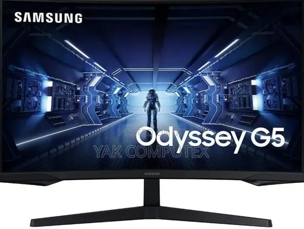 Samsung 32” Odyssey G5 Gaming Monitor, Wqhd (2560x1440) · Photo 1