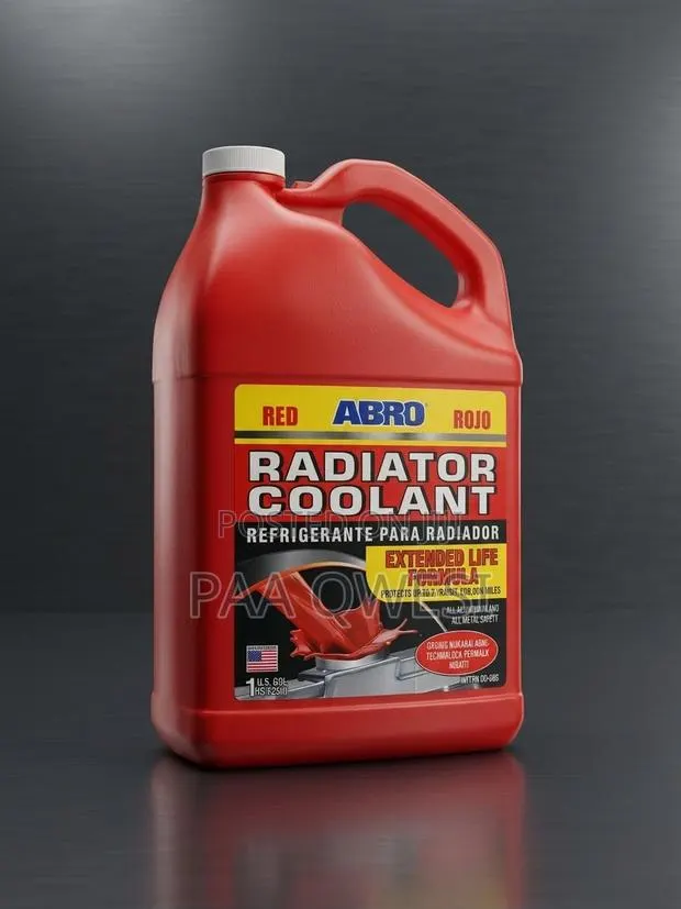 Original ABRO Radiator Coolant Red – Extended Life Formula