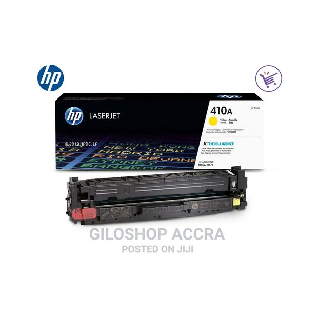 Hp 410a Yellow Original Laserjet Toner Cartridge, Cf412a · Photo 1