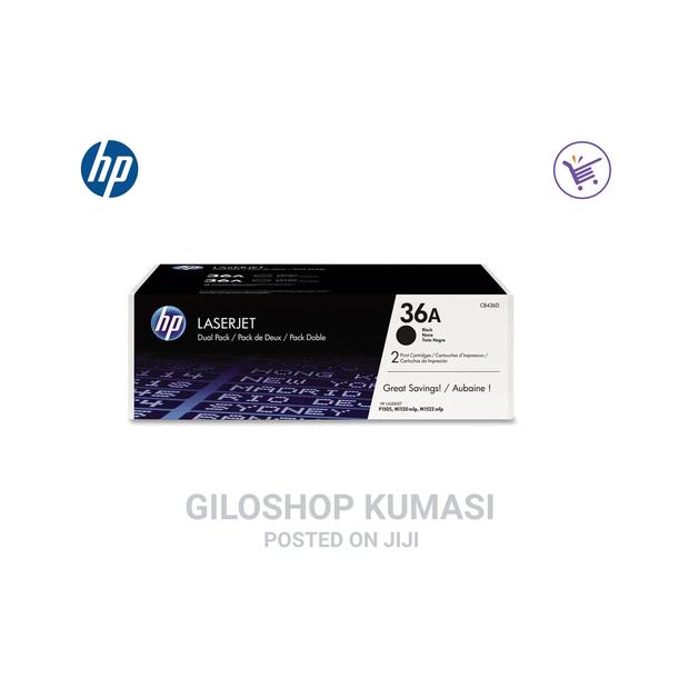 HP 36A CB436D Toner Cartridges Black · Photo 1