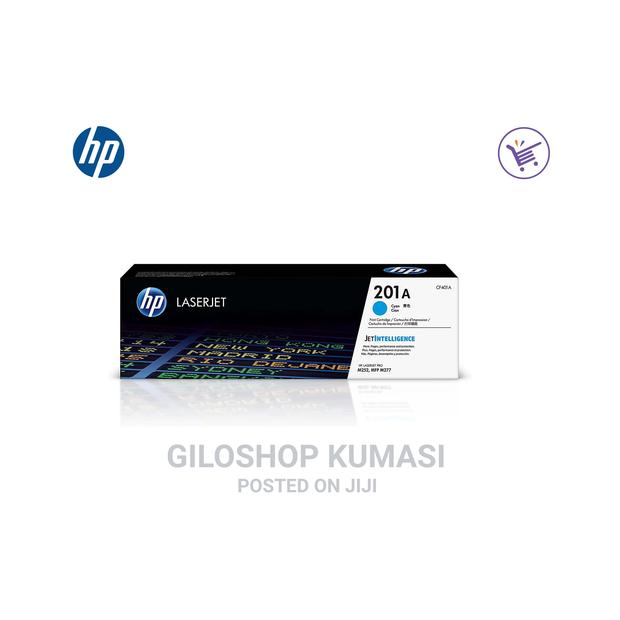 Hp 201a Cyan Original Laserjet Toner Cartridge Cf401a · Photo 1