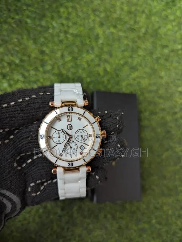 GC Ceramic Watch (White)