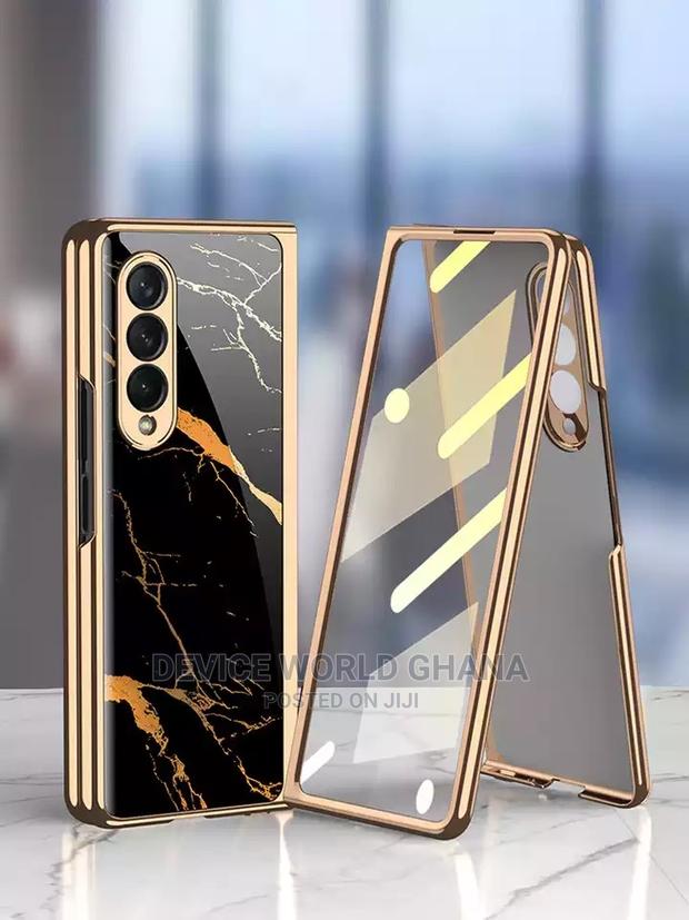 Caseneo Glossy Marble Case Available 4 Samsung Z Fold 7 6 5 4 3 · Photo 3