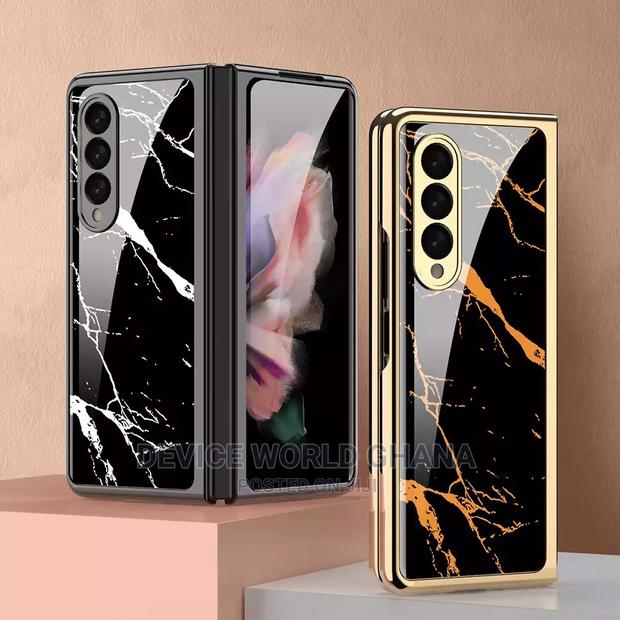 Caseneo Glossy Marble Case Available 4 Samsung Z Fold 7 6 5 4 3 · Photo 2
