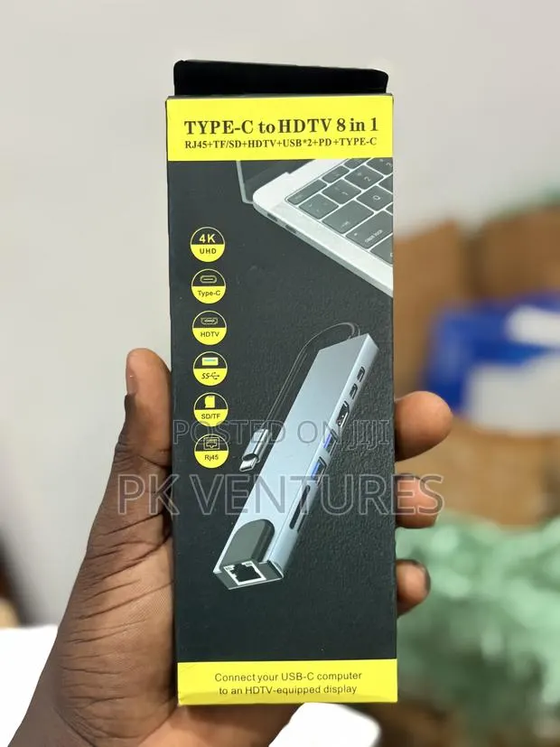 Type-c To Hdtv 8 In 1 Adapter · Photo 1