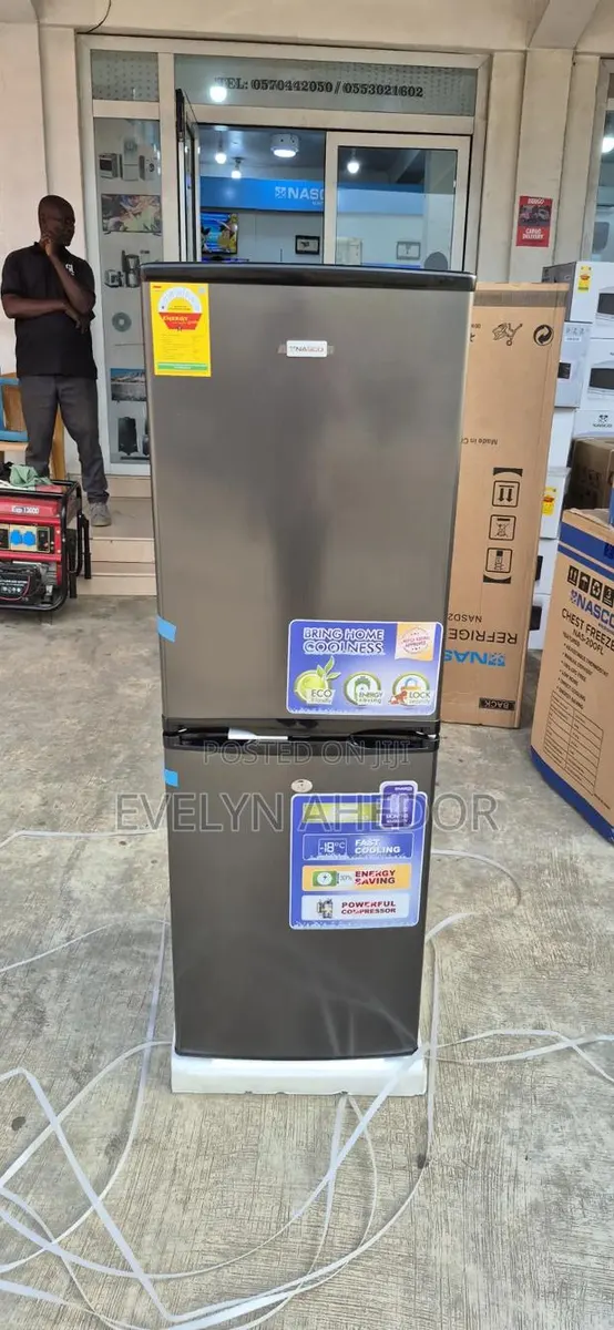 Fresh in Box TCL Bottom Freezer Black Colour Available for Sale · Photo 1