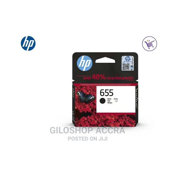 HP 655 Black Ink Cartridge (CZ109A) · Photo 1