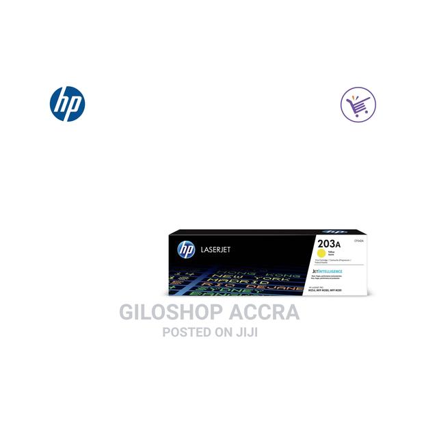 Hp Cf542a 203a Laserjet Toner Cartridge - Yellow · Photo 1