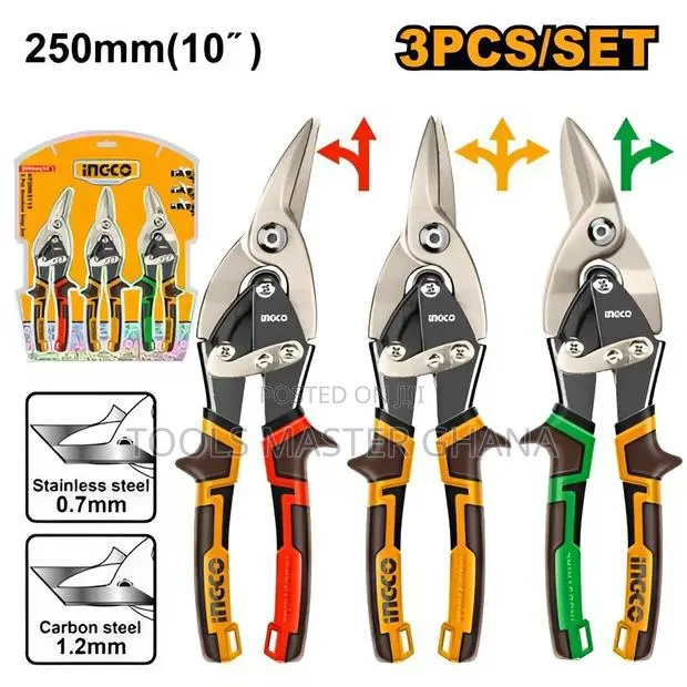 3 Pcs Aviation Snip Set - Htsnk0110 · Photo 1