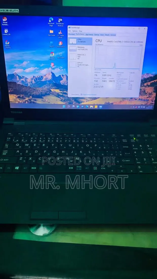 Laptop Toshiba 8GB Intel Core i3 HDD 500GB · Photo 1