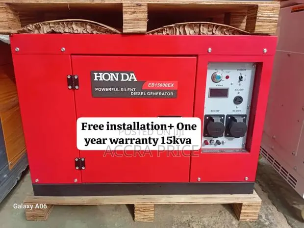 Max Power 15kva Honda Diesel 15kva Silent Generator · Photo 1