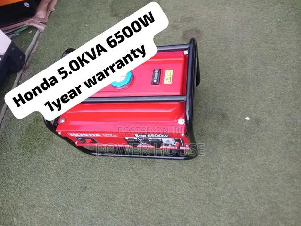 Powerful Honda 6500W Petrol Genset – Reliable Backup Electricity · Photo 1